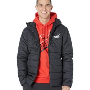 PUMA Men's Essentials Hooded Padded Jacket